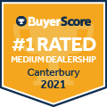 2021 Canterbury's #1 Rated Dealership - Medium Dealership Category
