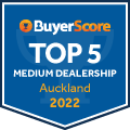 2022 Auckland's Top 5 Rated Dealerships - Medium Dealership Category