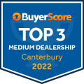 2022 Canterbury's Top 3 Rated Dealerships - Medium Dealership Category