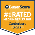 2023 Canterbury's #1 Rated Dealership - Medium Dealership Category