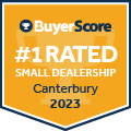2023 Canterbury's #1 Rated Dealership - Small Dealership Category