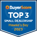 2023 Hawkes Bay's Top 3 Rated Dealerships Small Dealership Category