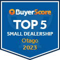 2023 Otago's Top 5 Rated Dealerships - Small Dealership Category