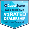 2024 New Zealand's #1 Rated Dealership - Supreme Winner - All Categories