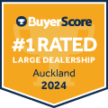 2024 Auckland's #1 Rated Dealership - Large Dealership Category