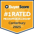 2025 Canterbury's #1 Rated Dealership - Medium Dealership Category