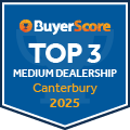 2025 Canterbury's Top 3 Rated Dealerships Medium Dealership Category