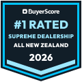 2026 New Zealand's #1 Rated Dealership - Supreme Winner - All Categories