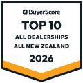 2026 New Zealand's Top 10 Rated Dealerships All Categories