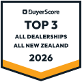 2026 New Zealand's Top 3 Rated Dealerships All Categories