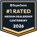 2026 Canterbury's #1 Rated Dealership - Medium Dealership Category